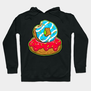 stacked donuts Hoodie